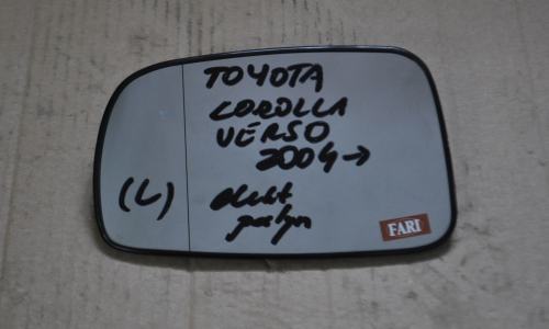 Toyota - Corolla - Verso - (2004 - 2009) - Lusterka / Wkład lewego elektrycznego