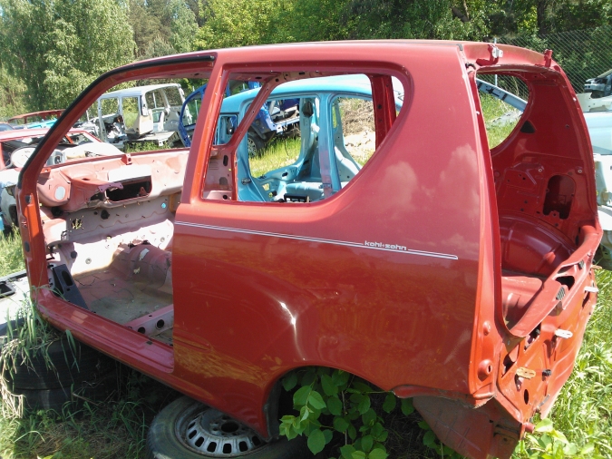 Fiat - Seicento - (2000 - 2010) - Karoseria / Słupek tylny prawy